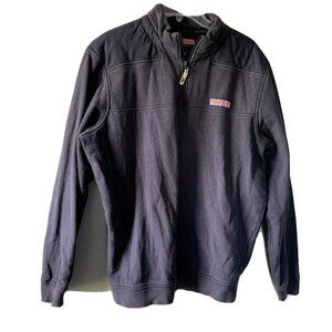 vineyard vines 1/4 zip pullover blue size small 1k0026 Classic Shep